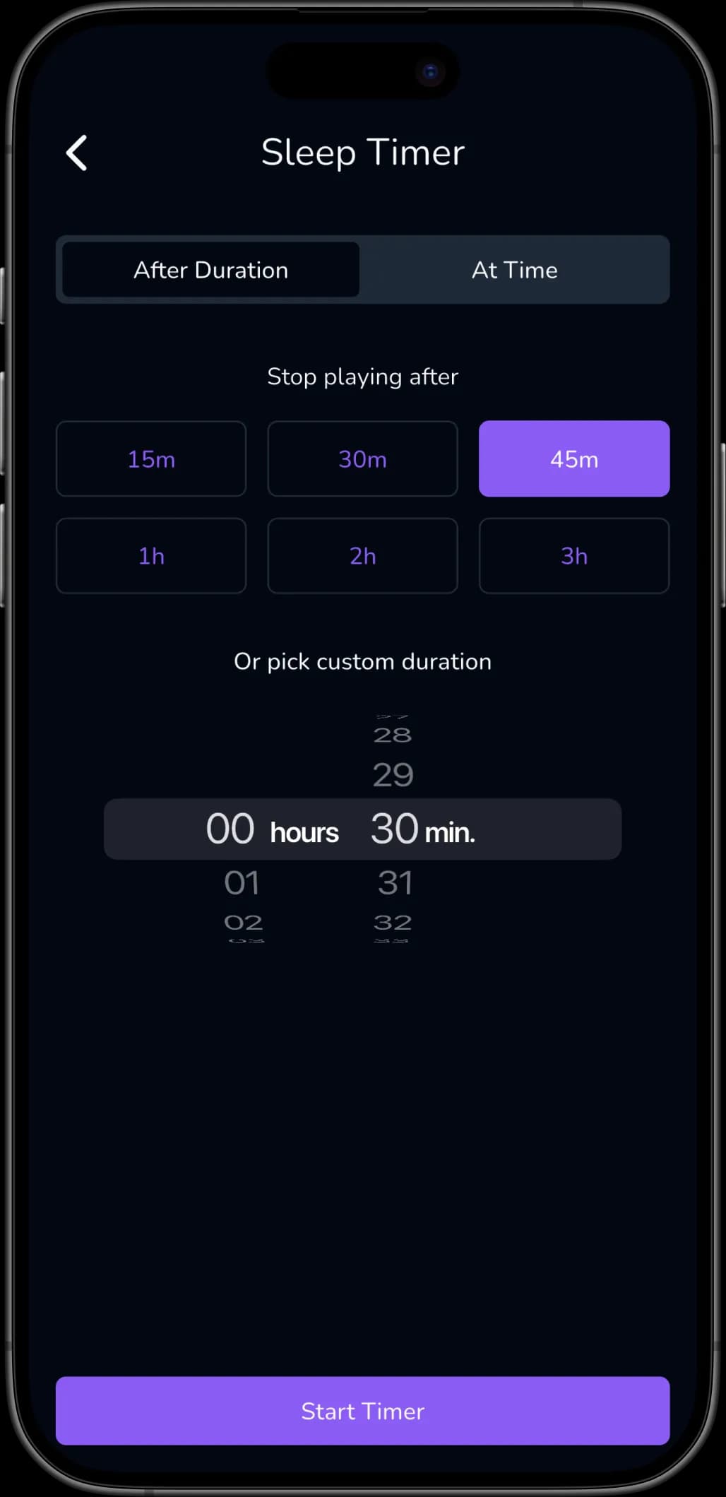 Driftly no iPhone — captura 3