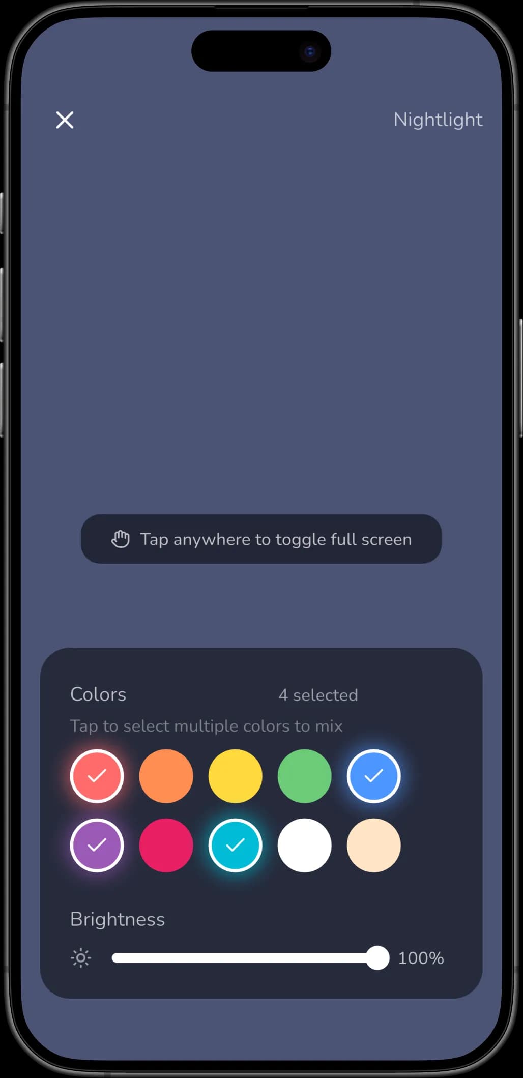 Driftly no iPhone — captura 8